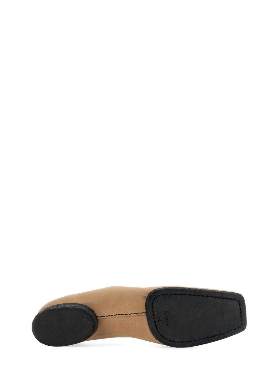 Uma Wang UMA WANG LEATHER BALLERINA - BEIGE (IT 35) Size US 5 / IT 35 - 6 Thumbnail