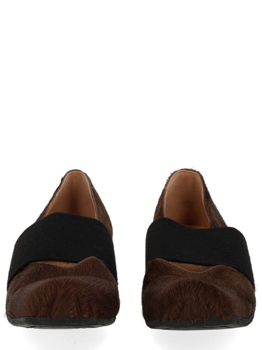 Uma Wang UMA WANG SQUARE TOE BALLERINA - GREY (IT 39) Size US 9 / IT 39 - 3 Thumbnail