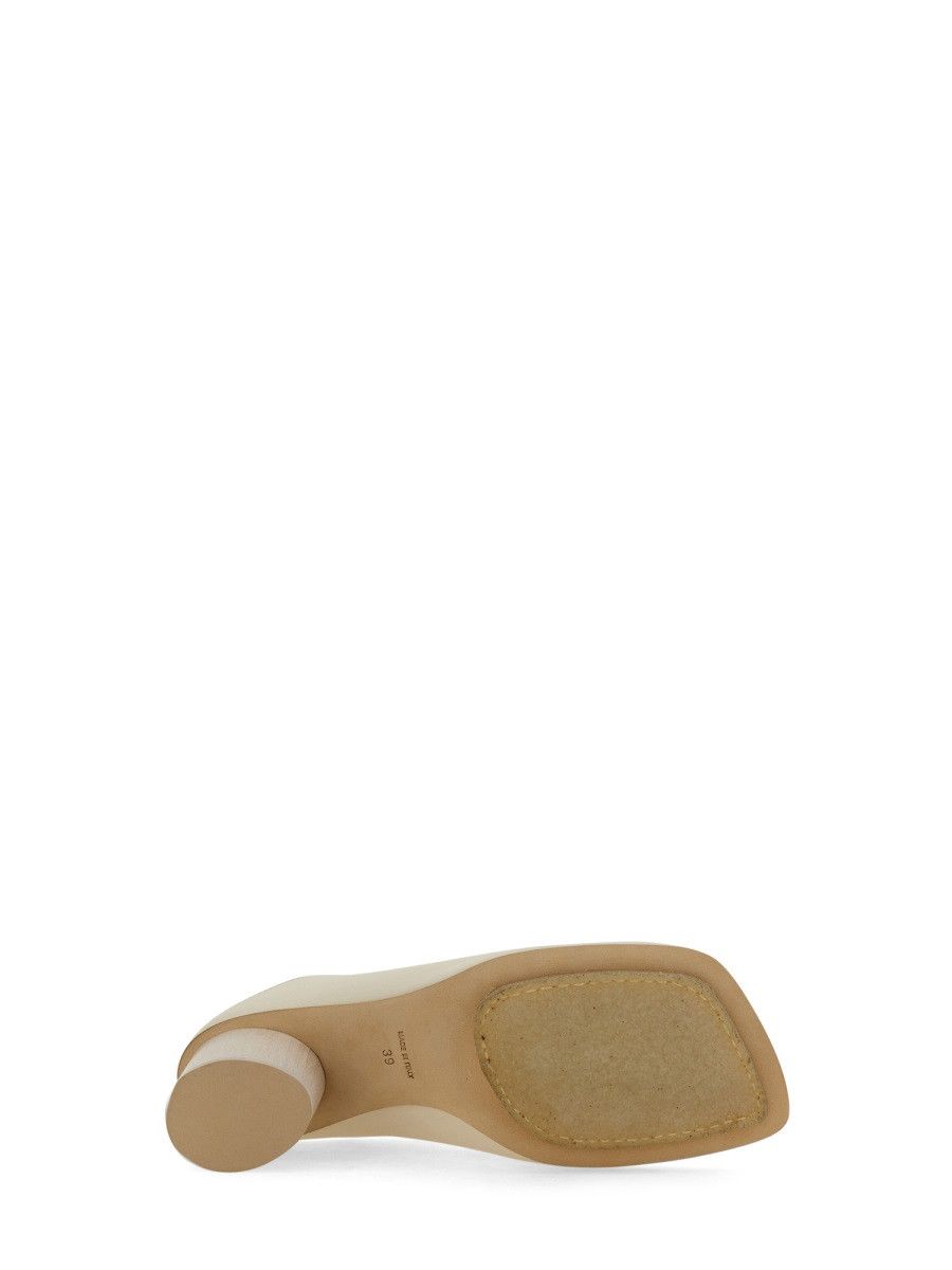 Uma Wang UMA WANG LEATHER MULE. - WHITE (IT 35) Size US 5 / IT 35 - 6 Thumbnail