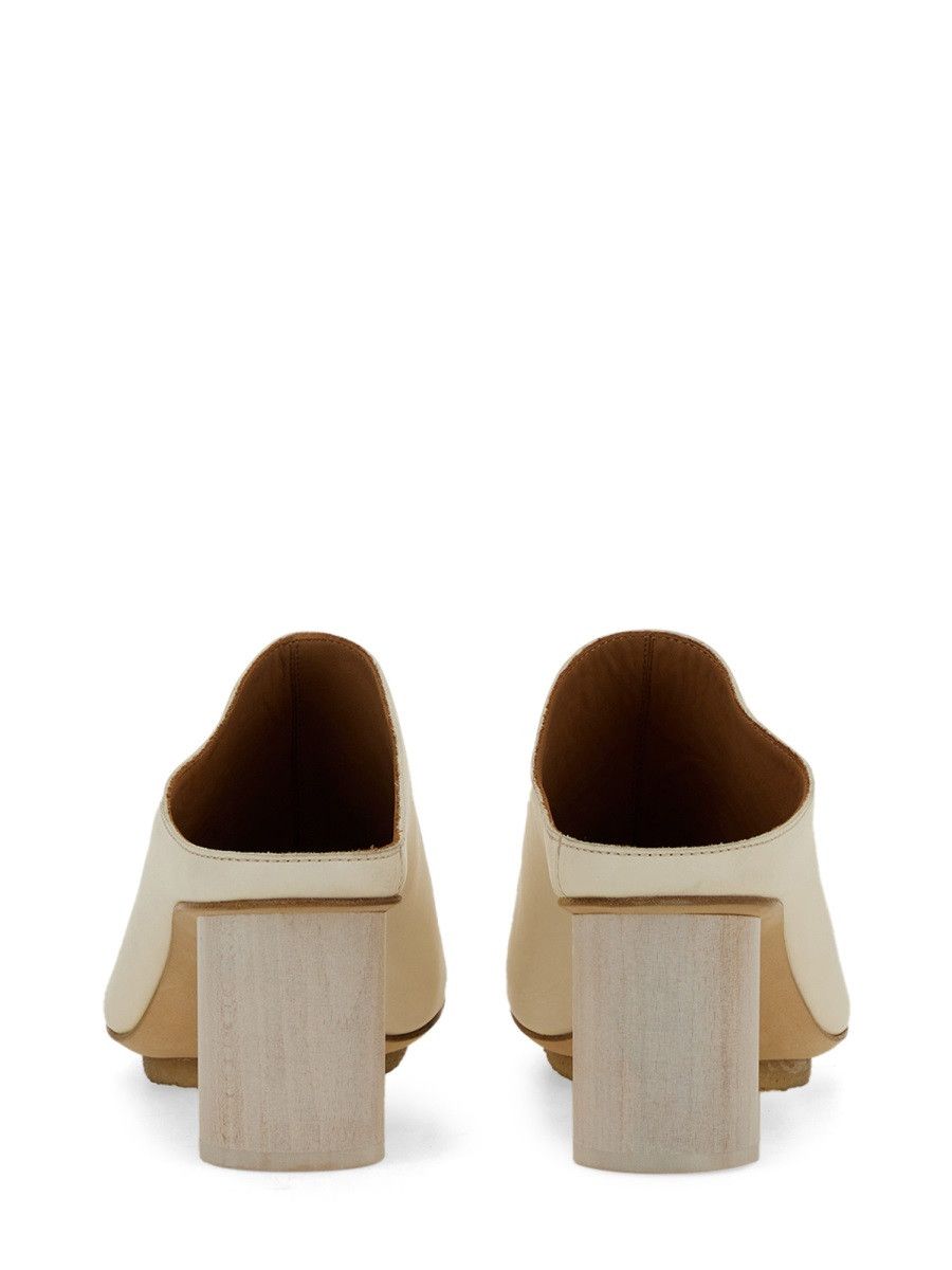 Uma Wang UMA WANG LEATHER MULE. - WHITE (IT 36) Size US 6 / IT 36 - 4 Thumbnail