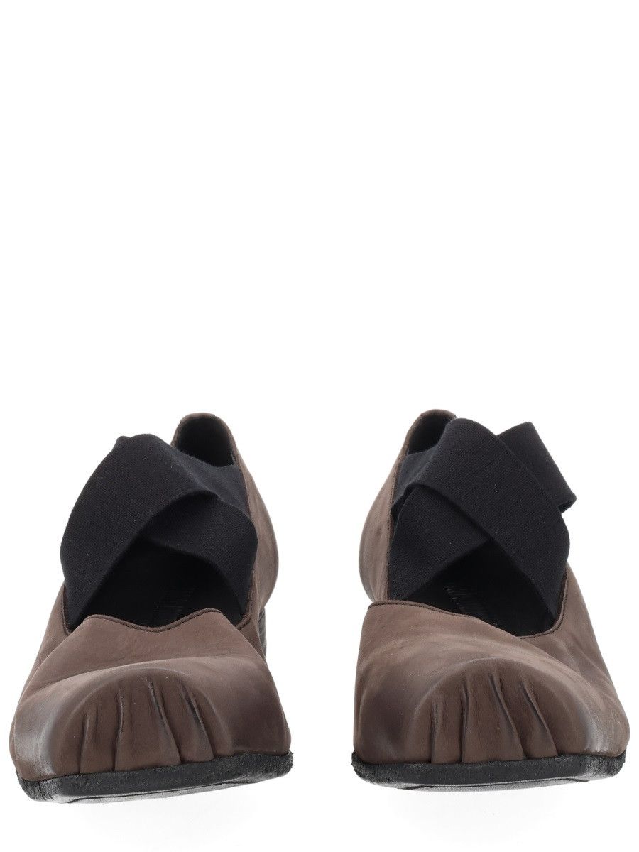 Uma Wang UMA WANG LEATHER BALLERINA - BROWN (IT 40) Size US 10 / IT 40 - 3 Thumbnail