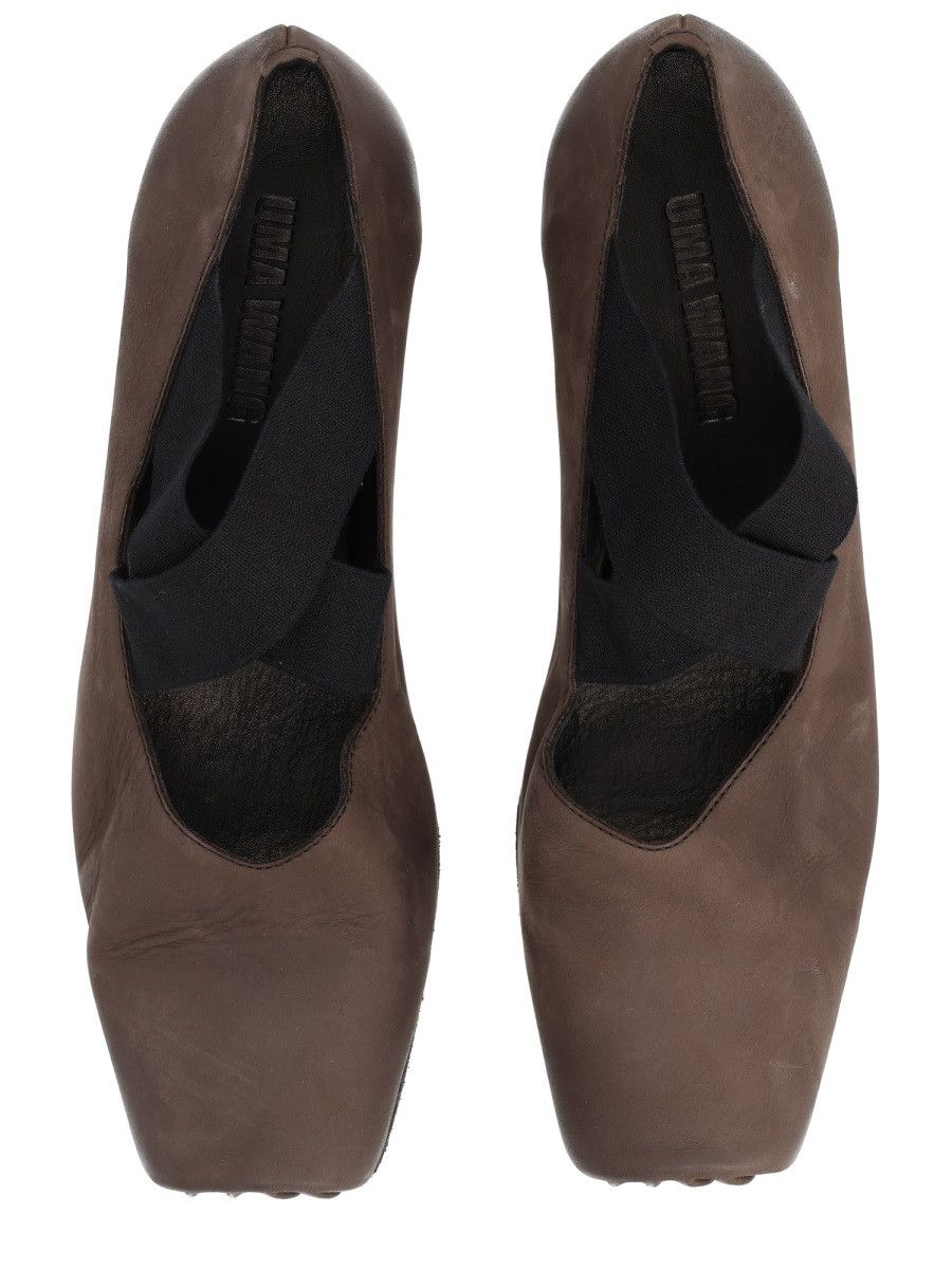 Uma Wang UMA WANG LEATHER BALLERINA - BROWN (IT 40) Size US 10 / IT 40 - 5 Thumbnail
