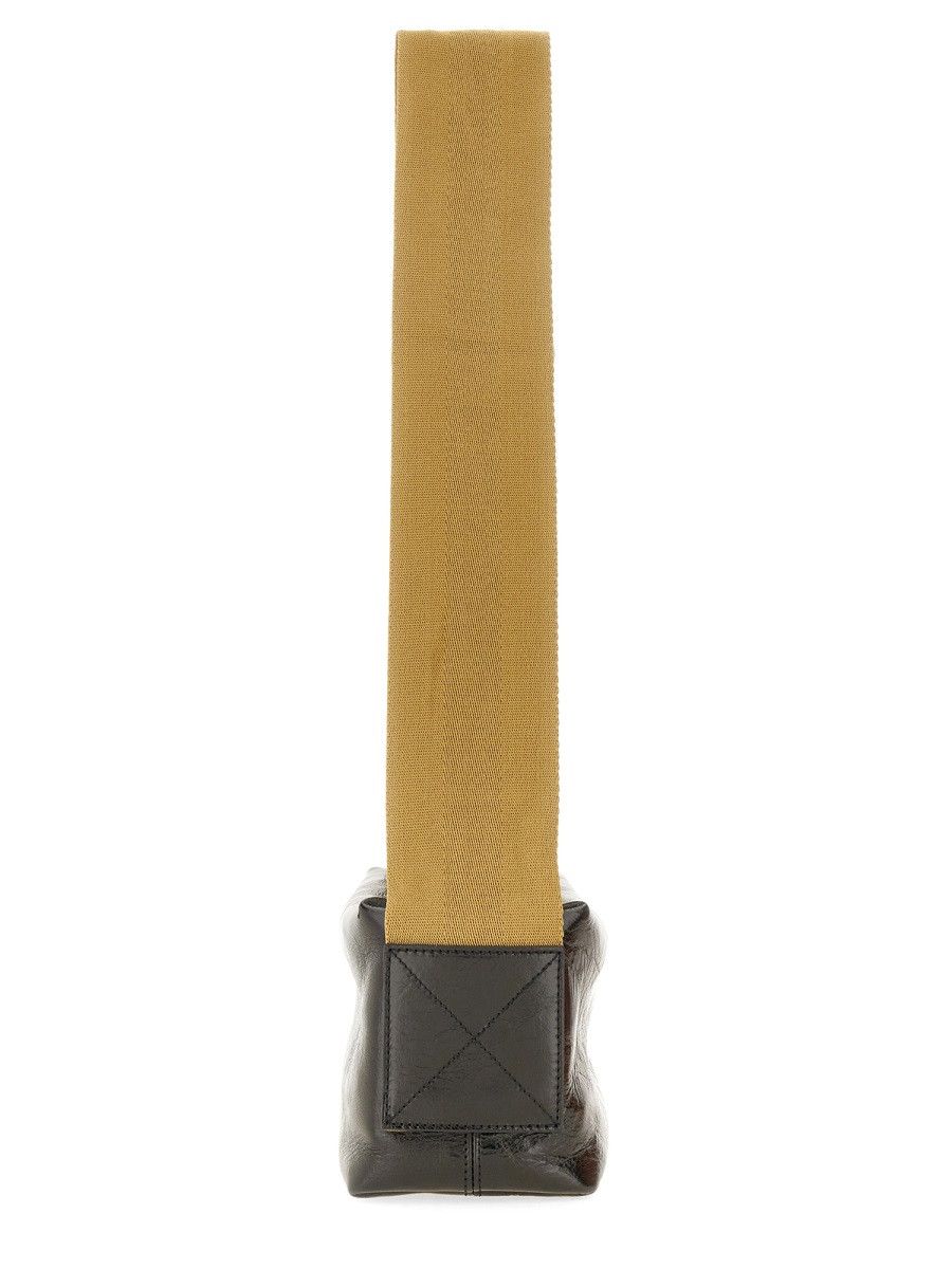Uma Wang UMA WANG LEATHER SHOULDER BAG - BLACK Size ONE SIZE - 4 Thumbnail