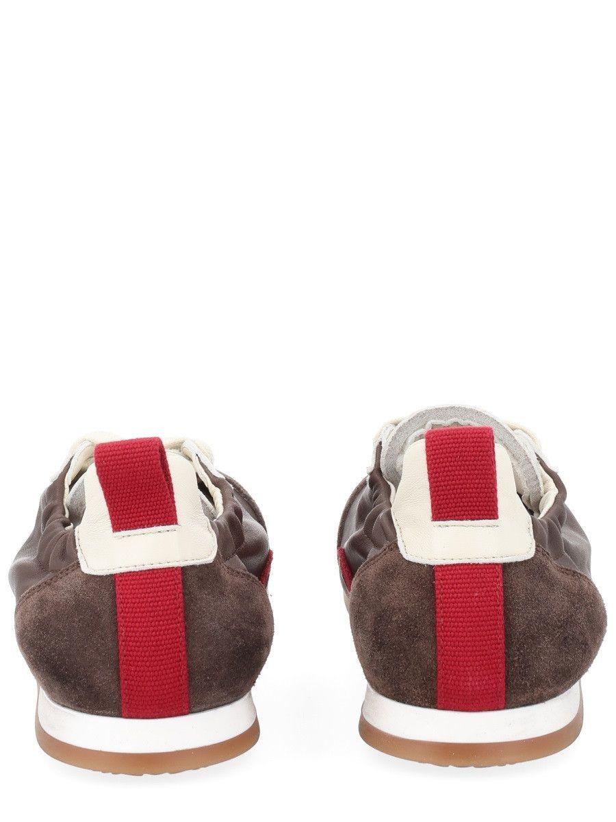 Uma Wang UMA WANG LEATHER SNEAKER - BROWN (IT 38) Size US 8 / IT 38 - 4 Thumbnail