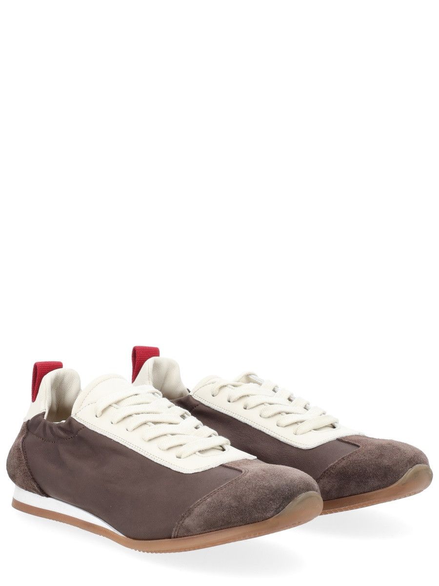 Uma Wang UMA WANG LEATHER SNEAKER - BROWN (IT 36) Size US 6 / IT 36 - 2 Thumbnail