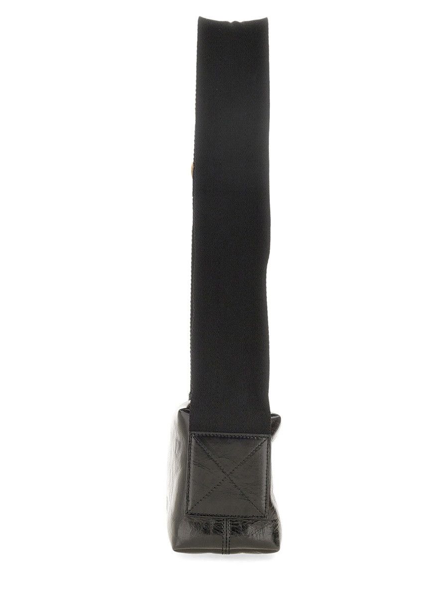 Uma Wang UMA WANG LEATHER SHOULDER BAG - BLACK Size ONE SIZE - 4 Thumbnail