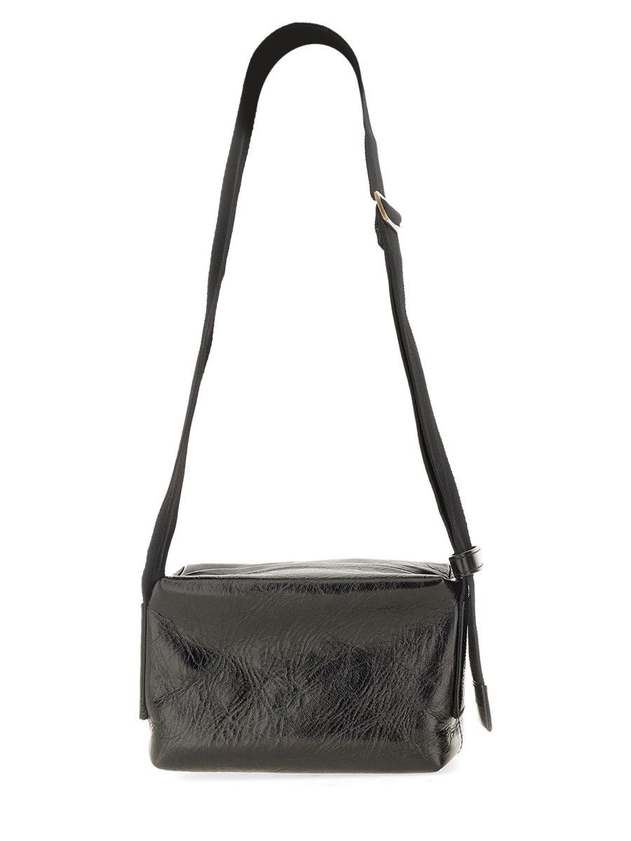 Uma Wang UMA WANG LEATHER SHOULDER BAG - BLACK Size ONE SIZE - 2 Thumbnail
