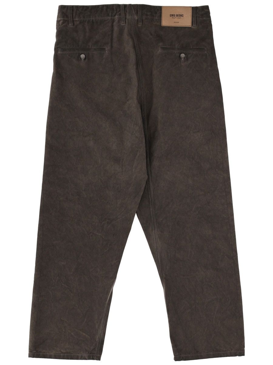Uma Wang UMA WANG DRAWSTRING PANTS - GREY Size US 32 / EU 48 - 2 Thumbnail
