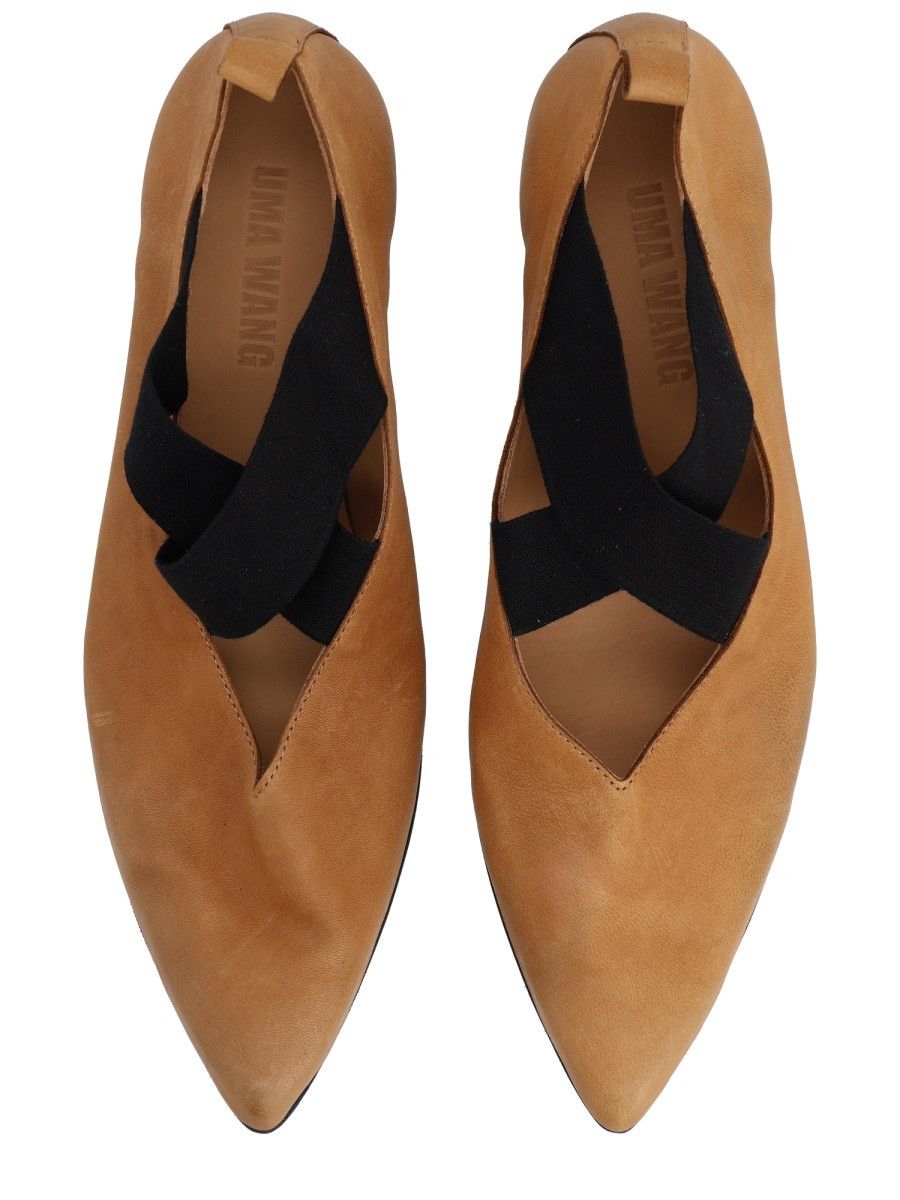 Uma Wang UMA WANG "POINTED" BALLERINA - BEIGE (IT 39) Size US 9 / IT 39 - 5 Thumbnail