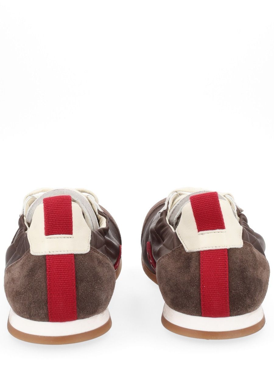 Uma Wang UMA WANG LEATHER SNEAKER - BROWN (IT 45) Size US 12 / EU 45 - 4 Thumbnail