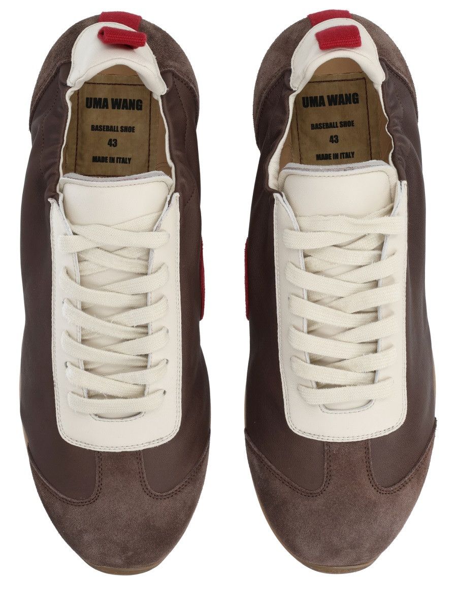 Uma Wang UMA WANG LEATHER SNEAKER - BROWN (IT 41) Size US 8 / EU 41 - 5 Thumbnail