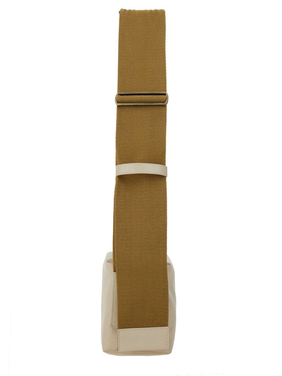 Uma Wang UMA WANG LEATHER SHOULDER BAG - WHITE Size ONE SIZE - 3 Thumbnail