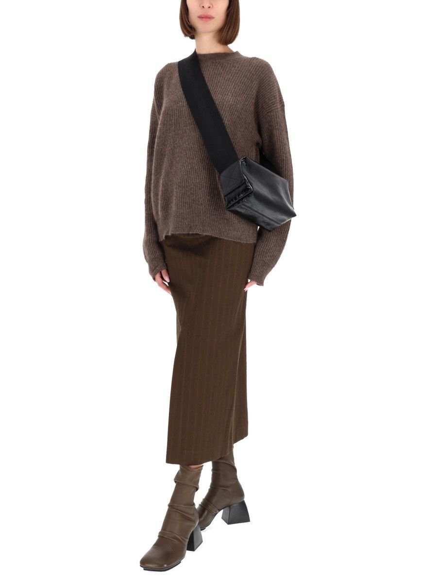 Uma Wang UMA WANG MIDI "GAD" SKIRT - BROWN Size 28" / US 6 / IT 42 - 2 Thumbnail
