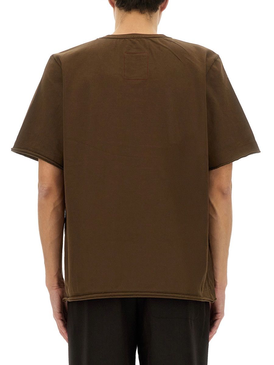 Uma Wang UMA WANG COTTON T-SHIRT - BROWN Size US S / EU 44-46 / 1 - 3 Thumbnail