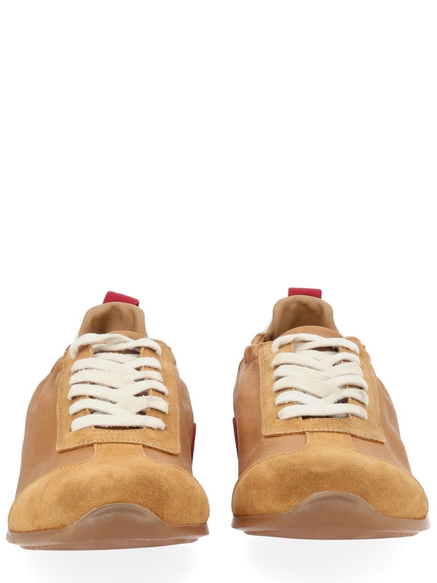 Uma Wang UMA WANG LEATHER SNEAKER - BROWN (IT 44) Size US 11 / EU 44 - 2 Thumbnail