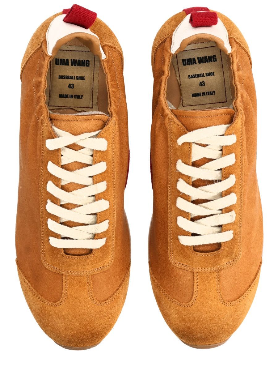 Uma Wang UMA WANG LEATHER SNEAKER - BROWN (IT 43) Size US 10 / EU 43 - 5 Thumbnail