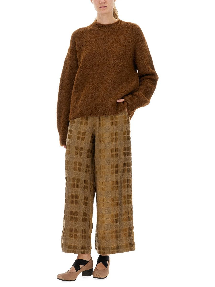 Uma Wang UMA WANG WOOL BLEND SWEATER - BROWN Size M / US 6-8 / IT 42-44 - 2 Thumbnail