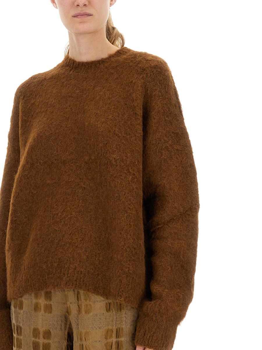 Uma Wang UMA WANG WOOL BLEND SWEATER - BROWN Size M / US 6-8 / IT 42-44 - 4 Thumbnail