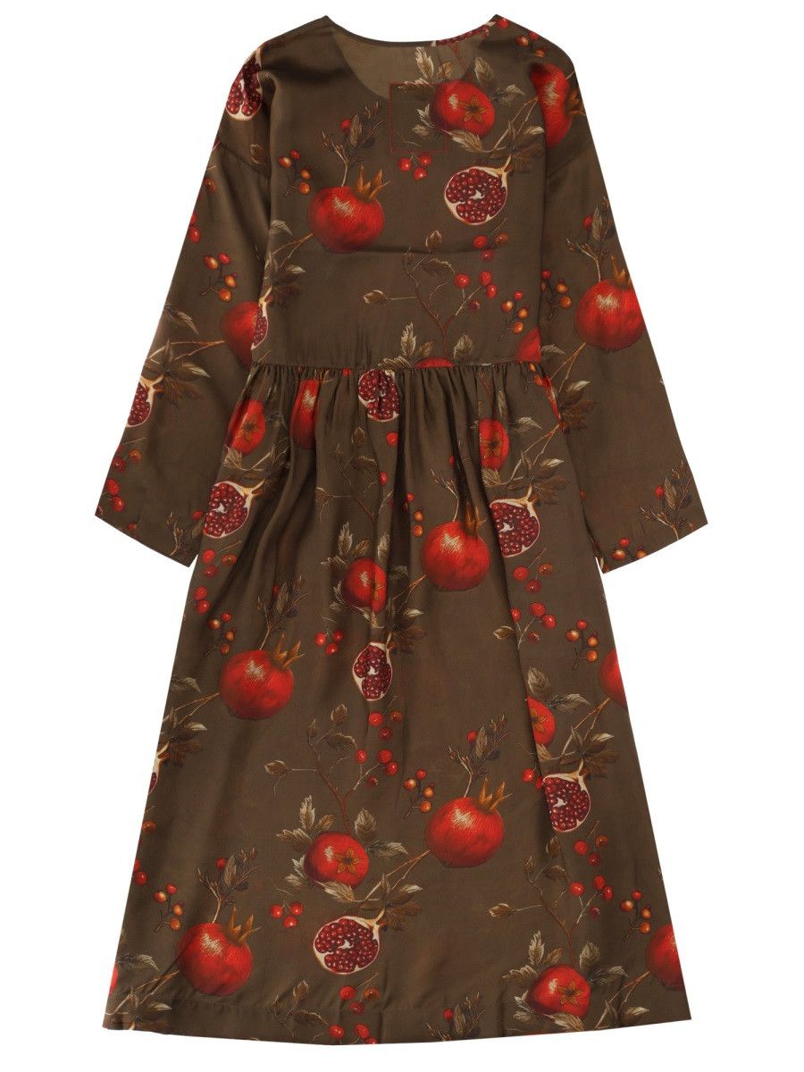 Uma Wang UMA WANG MIDI DRESS "ALEXA" - MULTICOLOUR Size M / US 6-8 / IT 42-44 - 2 Thumbnail