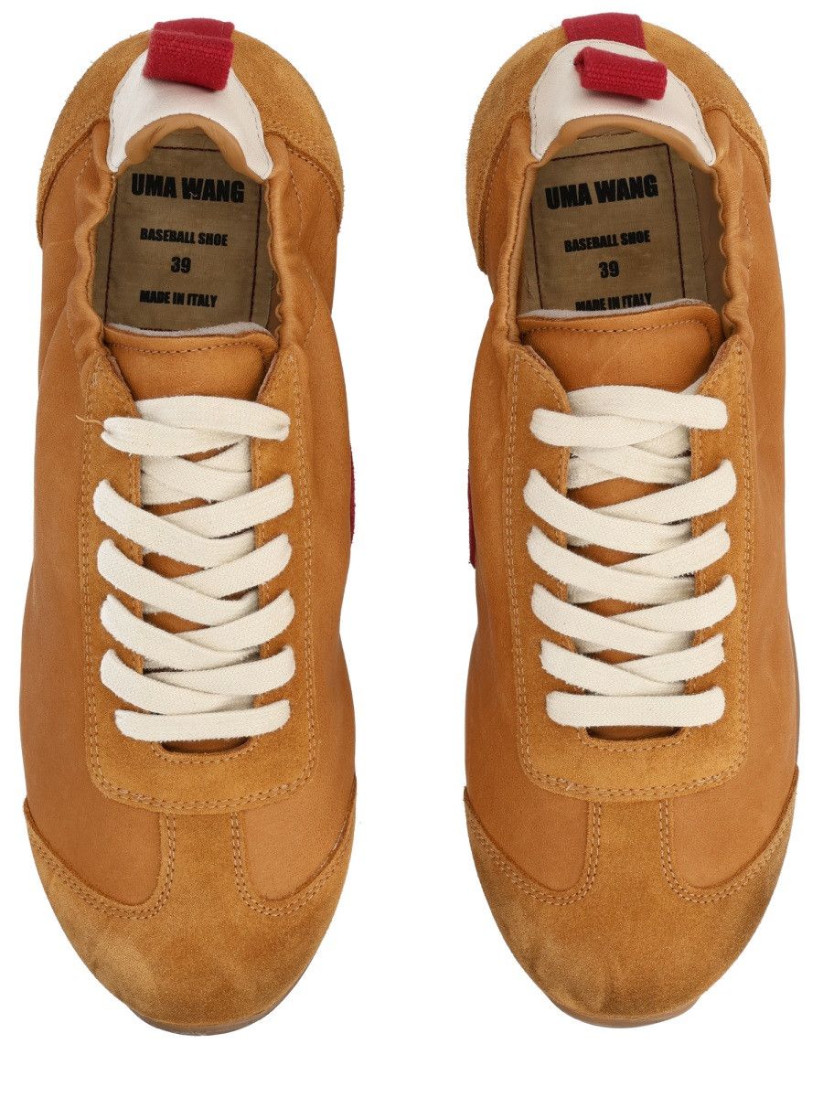 Uma Wang UMA WANG LEATHER SNEAKER - BROWN (IT 39) Size US 9 / IT 39 - 5 Thumbnail