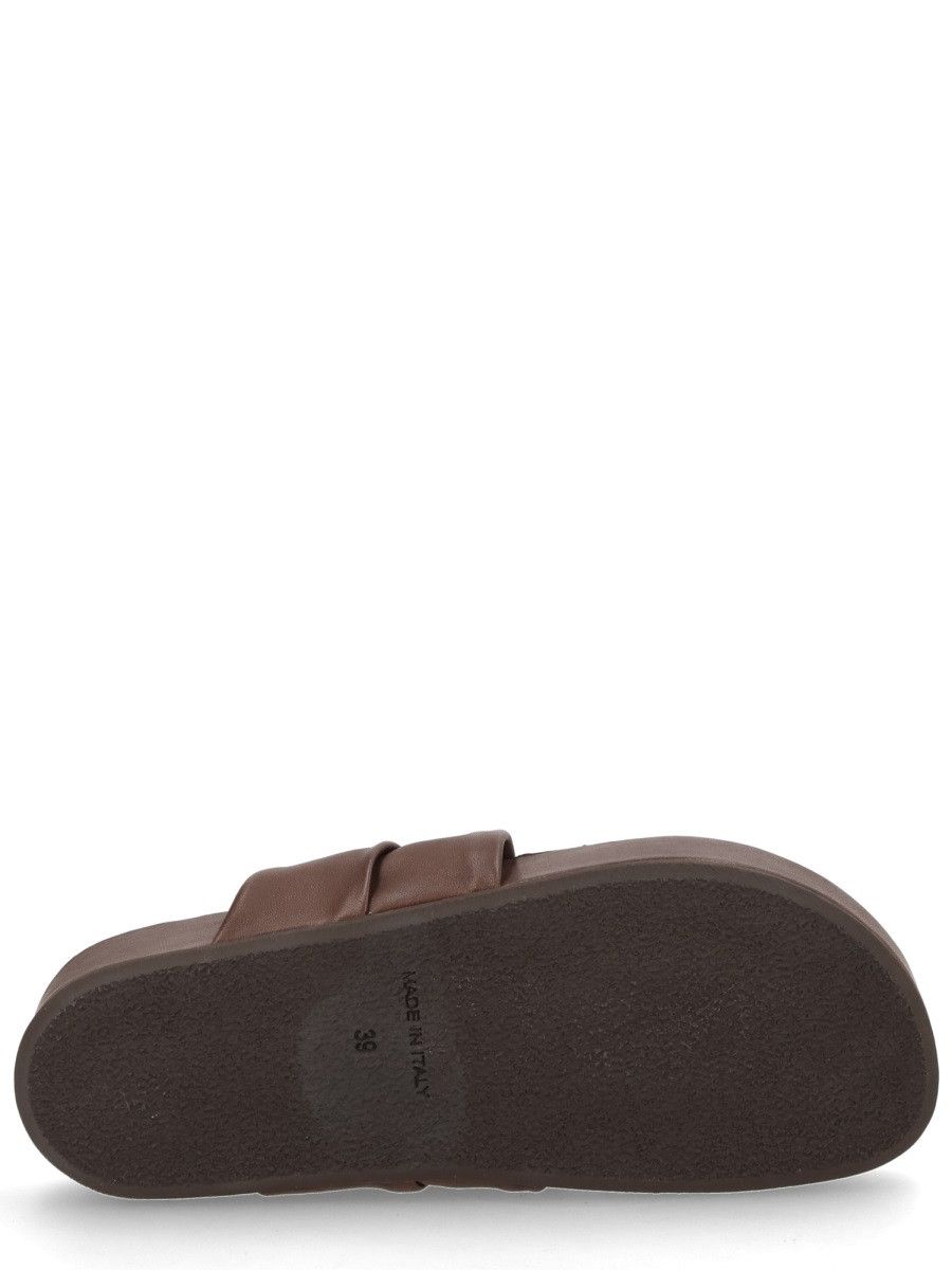 Uma Wang UMA WANG SANDALO INFRADITO IN PELLE - BROWN (IT 37) Size US 7 / IT 37 - 5 Thumbnail