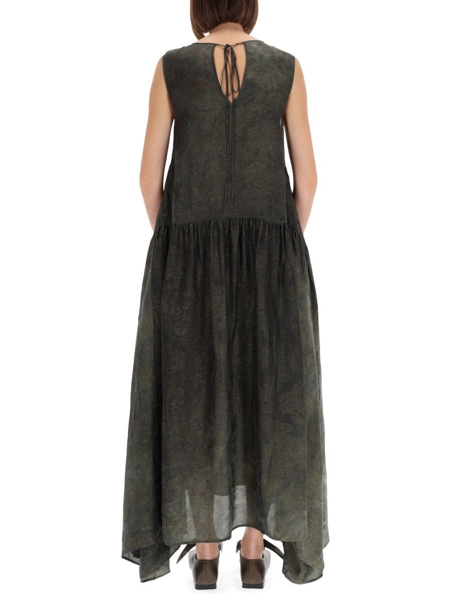 Uma Wang UMA WANG LONG "AVERY" DRESS - GREEN Size M / US 6-8 / IT 42-44 - 3 Thumbnail