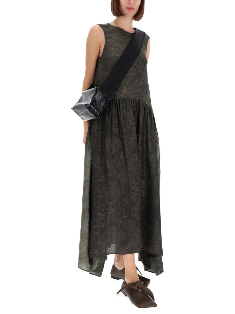 Uma Wang UMA WANG LONG "AVERY" DRESS - GREEN Size M / US 6-8 / IT 42-44 - 2 Thumbnail