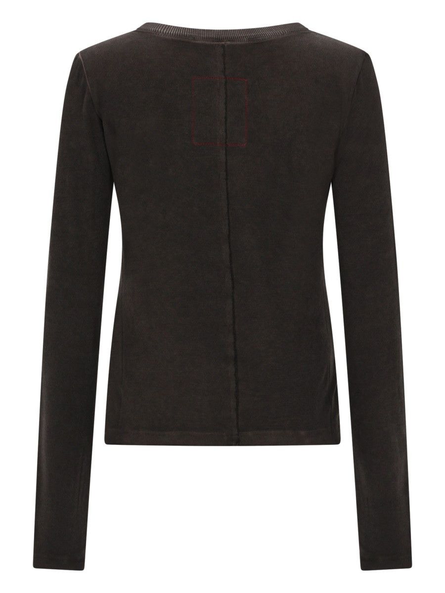 Uma Wang UMA WANG LONG-SLEEVED TOP - BROWN Size L / US 10 / IT 46 - 2 Thumbnail