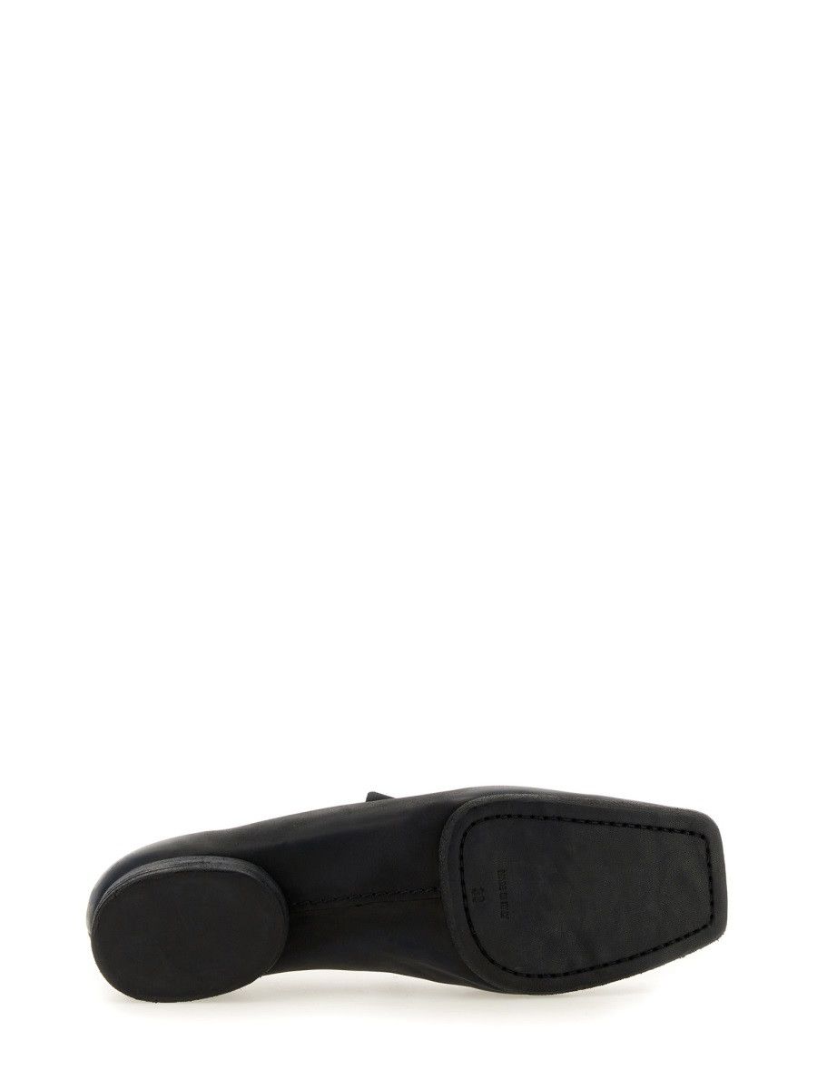 Uma Wang UMA WANG LEATHER BALLERINA - BLACK (IT 40) Size US 10 / IT 40 - 3 Thumbnail