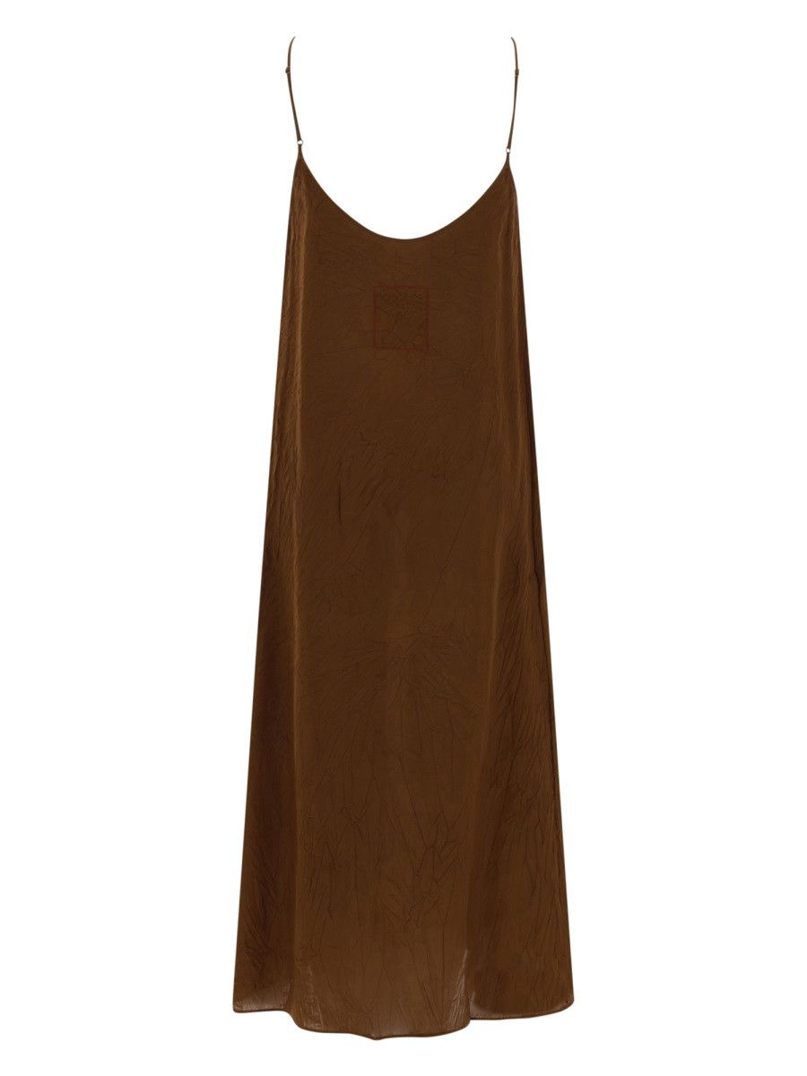 Uma Wang UMA WANG "ANAYA" DRESS - BROWN Size M / US 6-8 / IT 42-44 - 2 Thumbnail