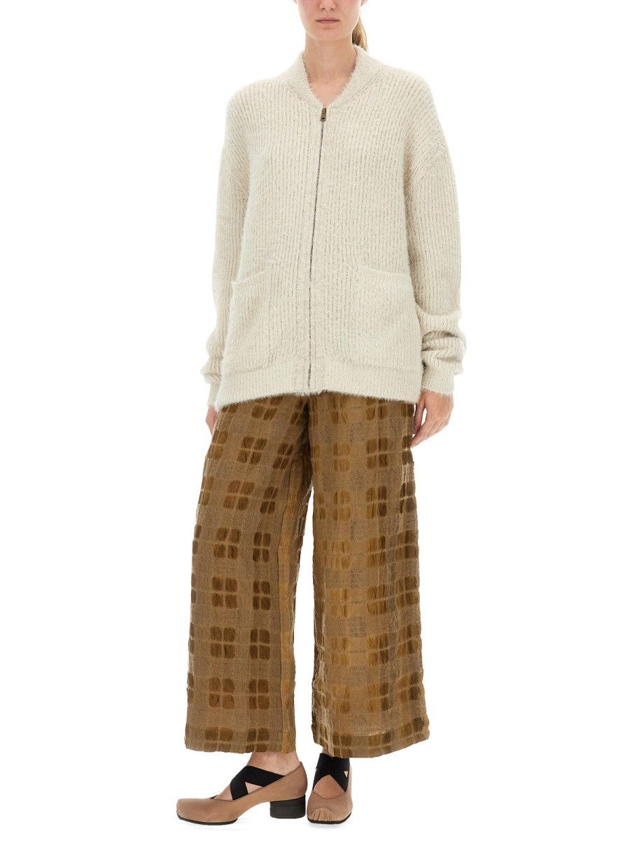Uma Wang UMA WANG WOOL BLEND CARDIGAN - WHITE Size M / US 6-8 / IT 42-44 - 2 Thumbnail