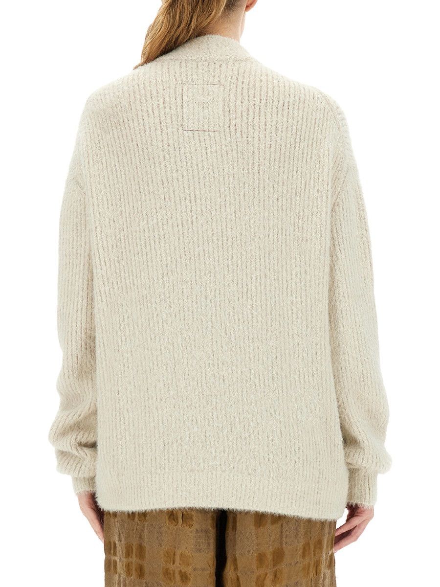 Uma Wang UMA WANG WOOL BLEND CARDIGAN - WHITE Size S / US 4 / IT 40 - 3 Thumbnail