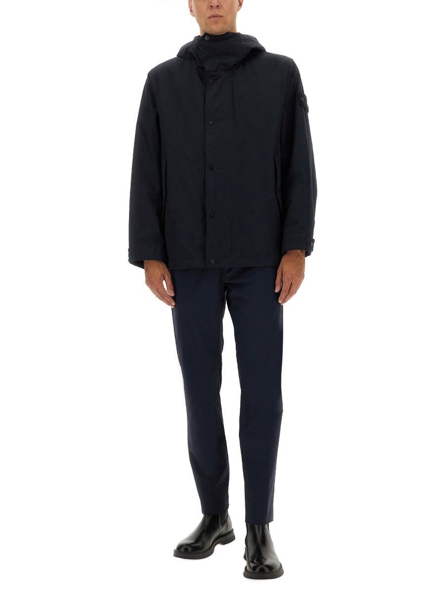 Stone Island STONE ISLAND WATERPROOF JACKET WITH HOOD - BLUE Size US M / EU 48-50 / 2 - 2 Thumbnail
