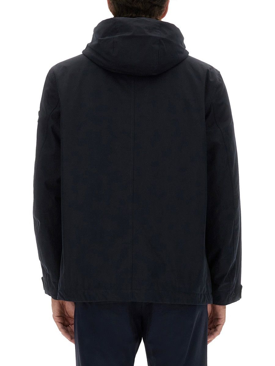 Stone Island STONE ISLAND WATERPROOF JACKET WITH HOOD - BLUE Size US M / EU 48-50 / 2 - 3 Thumbnail