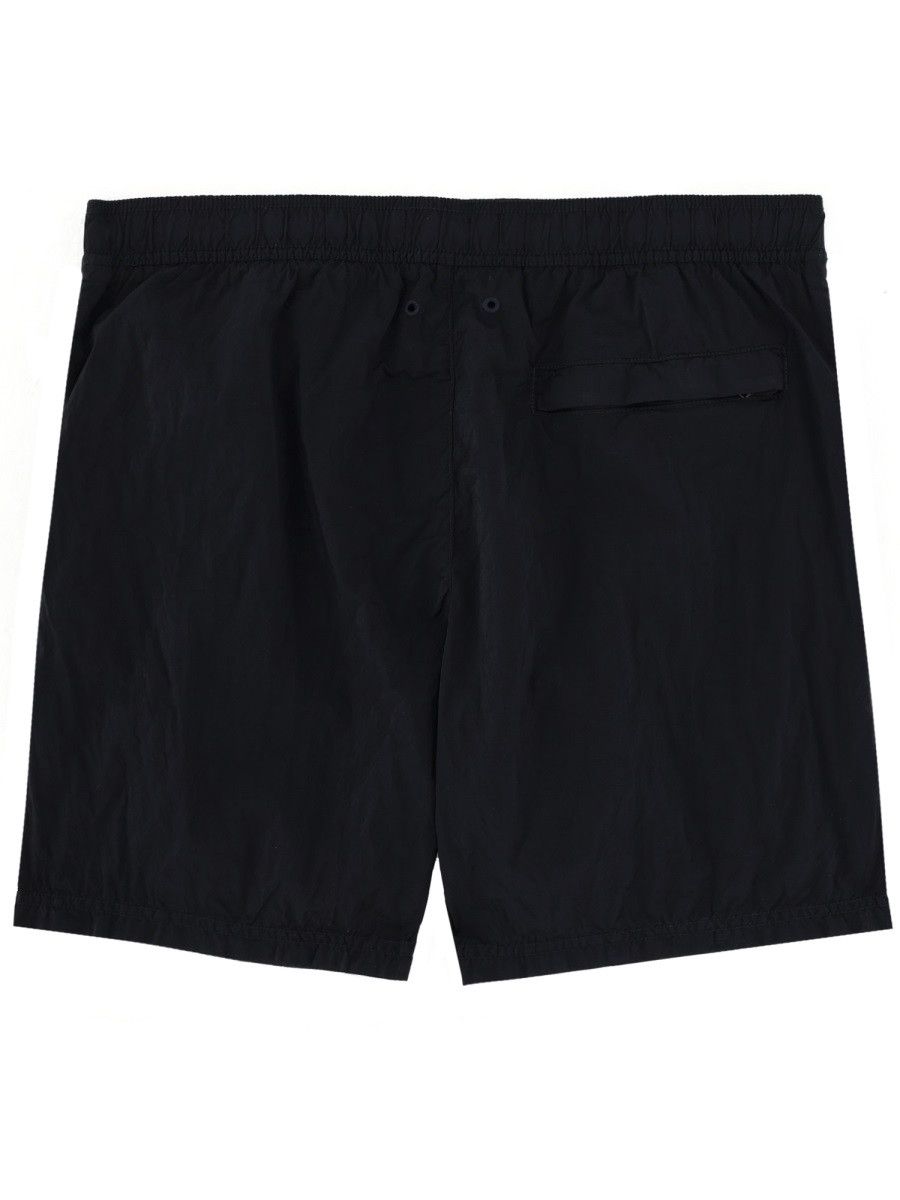 Stone Island STONE ISLAND SWIMSUIT WITH LOGO PATCH - BLUE Size US 40 / EU 56 - 2 Thumbnail