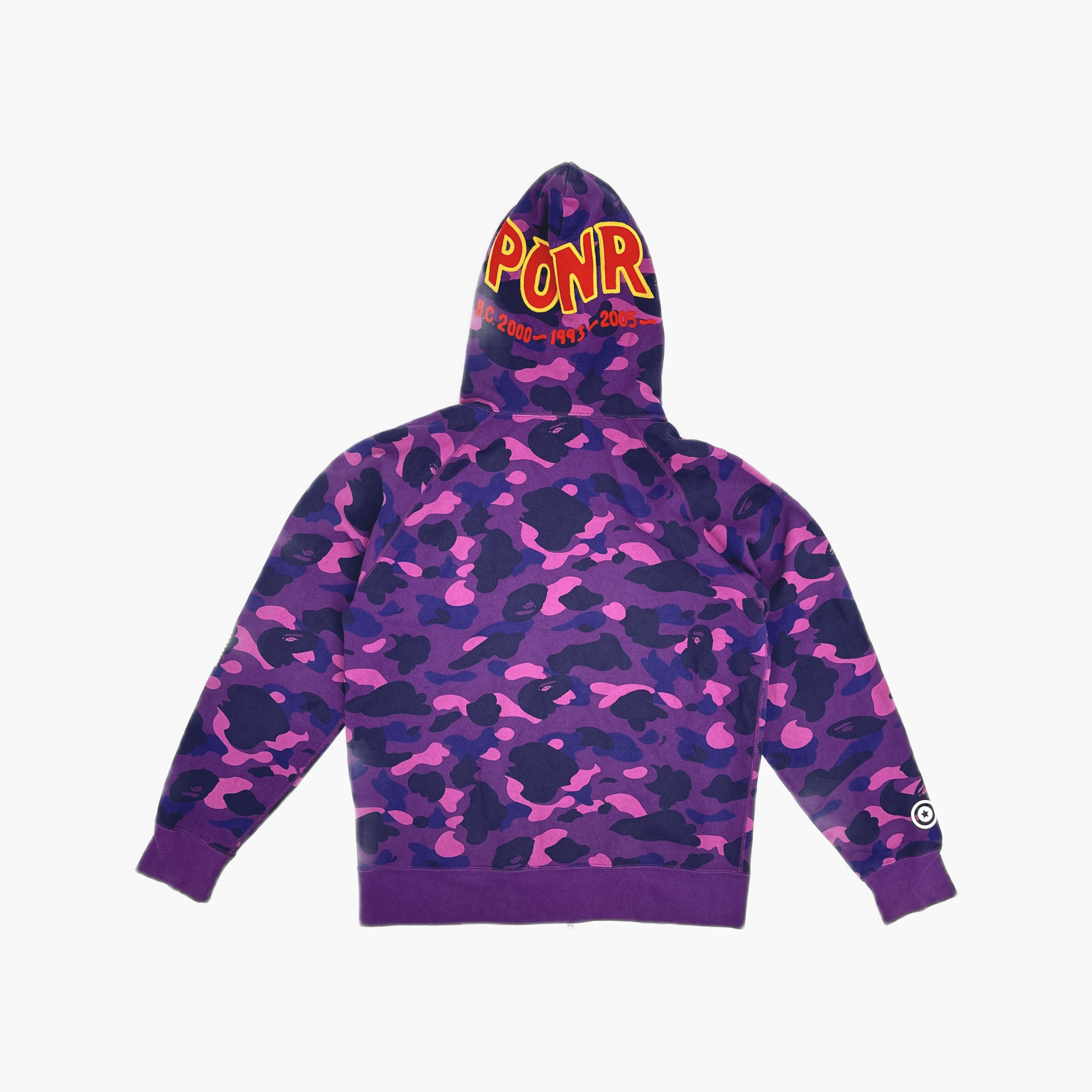 Bape A BATHING APE Camo Shark Hoodie Size XL Size US XL / EU 56 / 4 - 2 Thumbnail