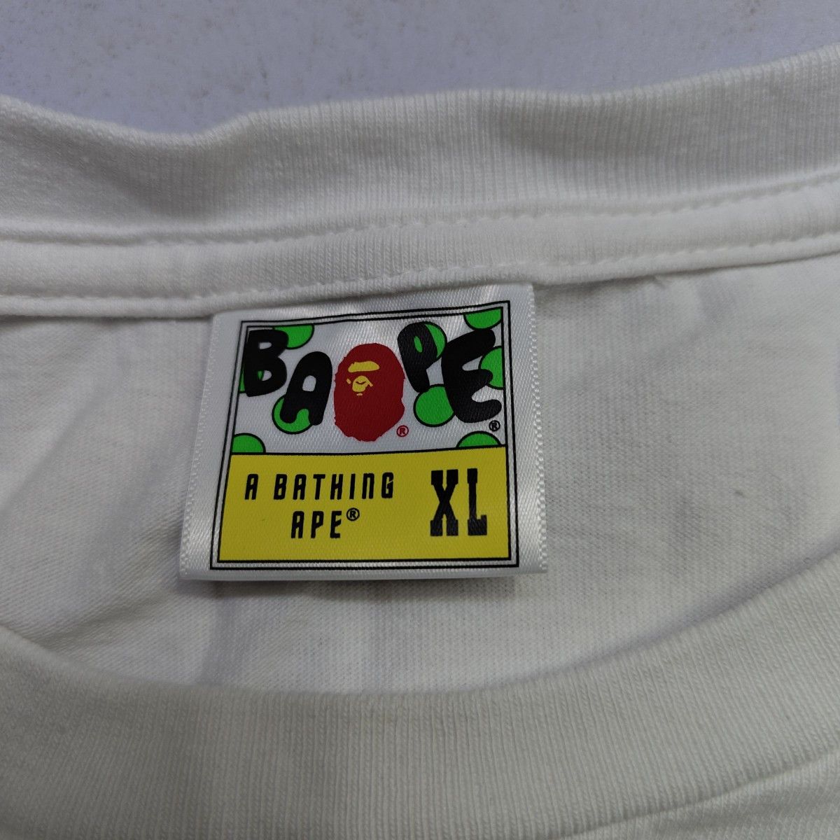 Bape A Bathing Ape Ape Head Logo T-Shirt Size XL Size US XL / EU 56 / 4 - 4 Thumbnail