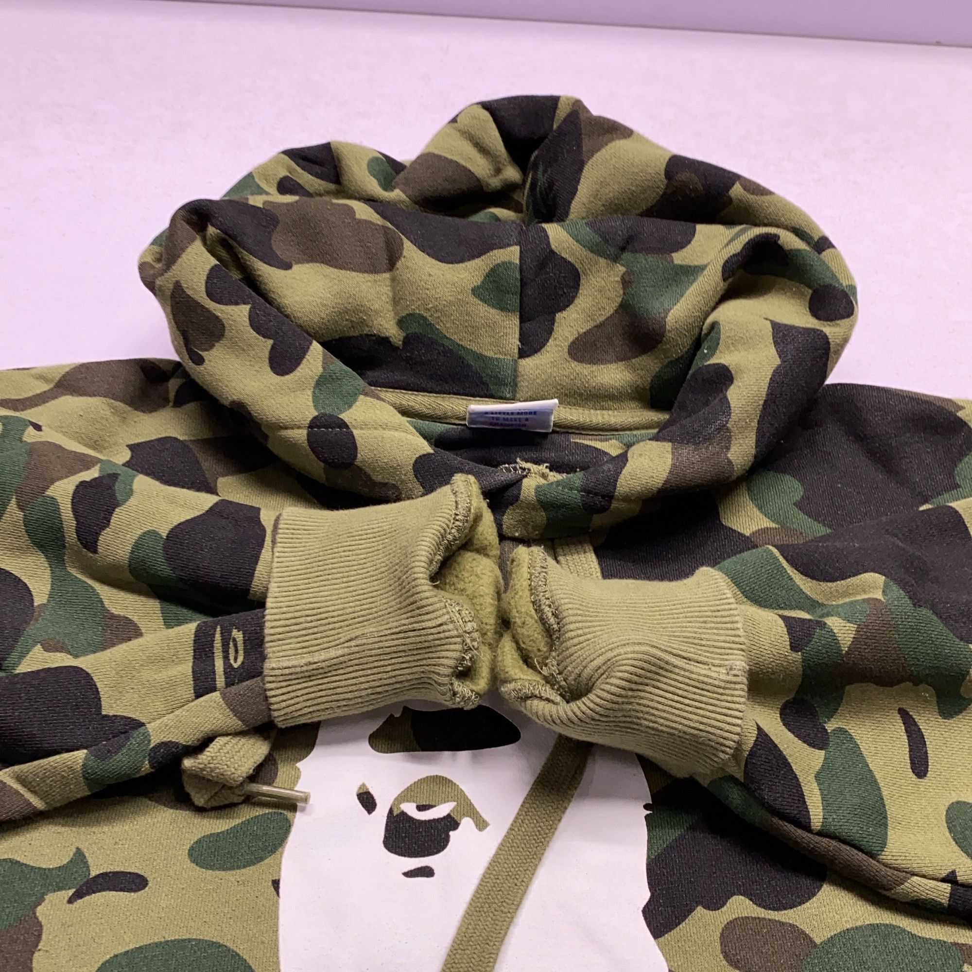 Bape A Bathing Ape x Champion Camo Ape Head Hoodie Size M Size US M / EU 48-50 / 2 - 8 Thumbnail