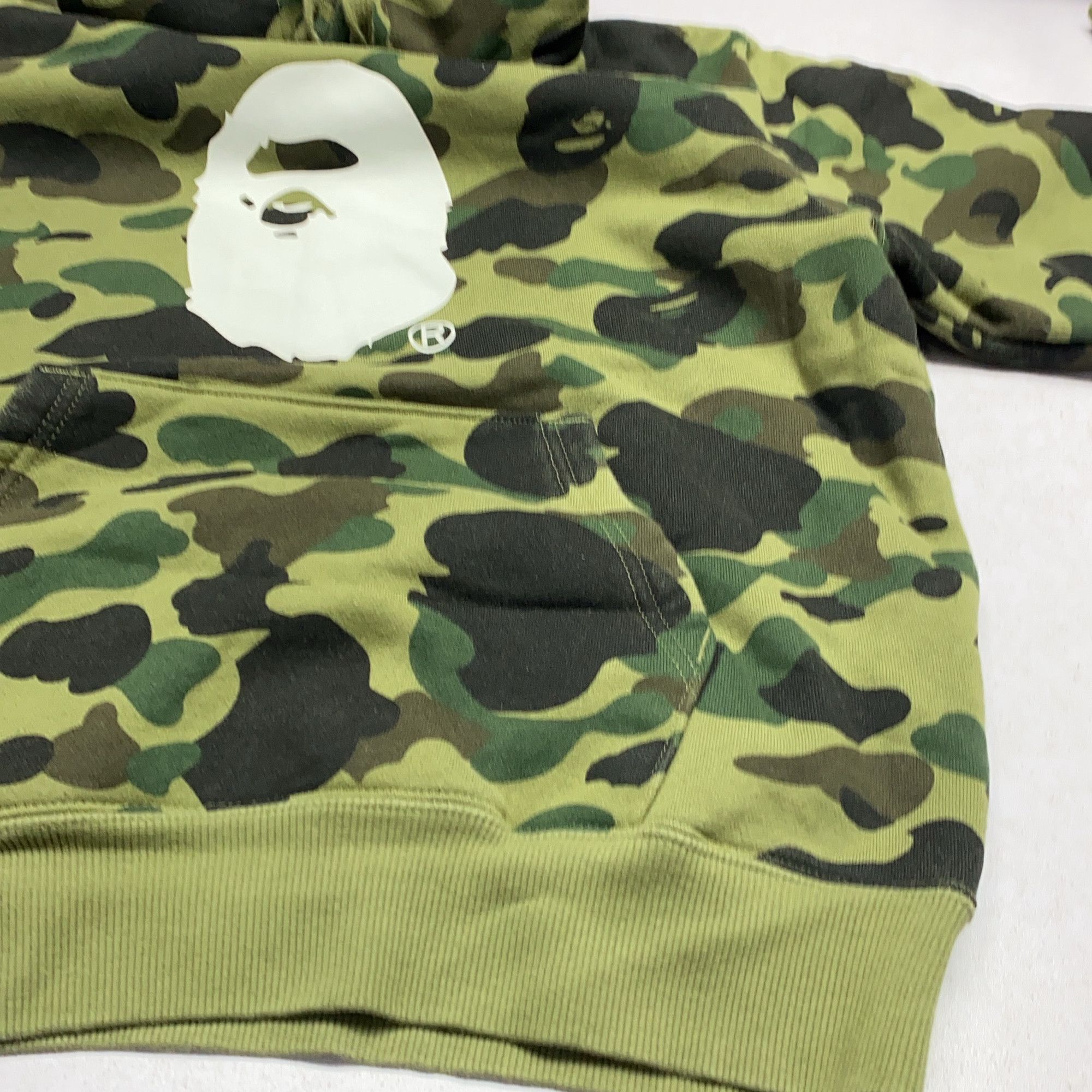 Bape A Bathing Ape x Champion Camo Ape Head Hoodie Size M Size US M / EU 48-50 / 2 - 9 Thumbnail