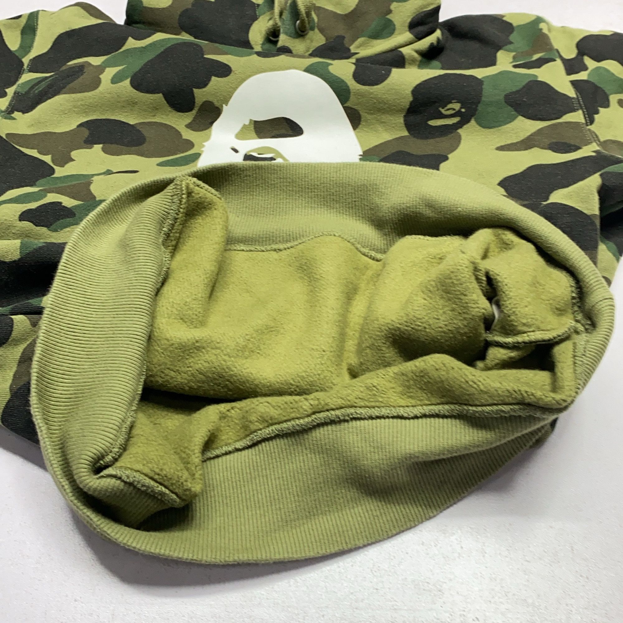 Bape A Bathing Ape x Champion Camo Ape Head Hoodie Size M Size US M / EU 48-50 / 2 - 11 Thumbnail