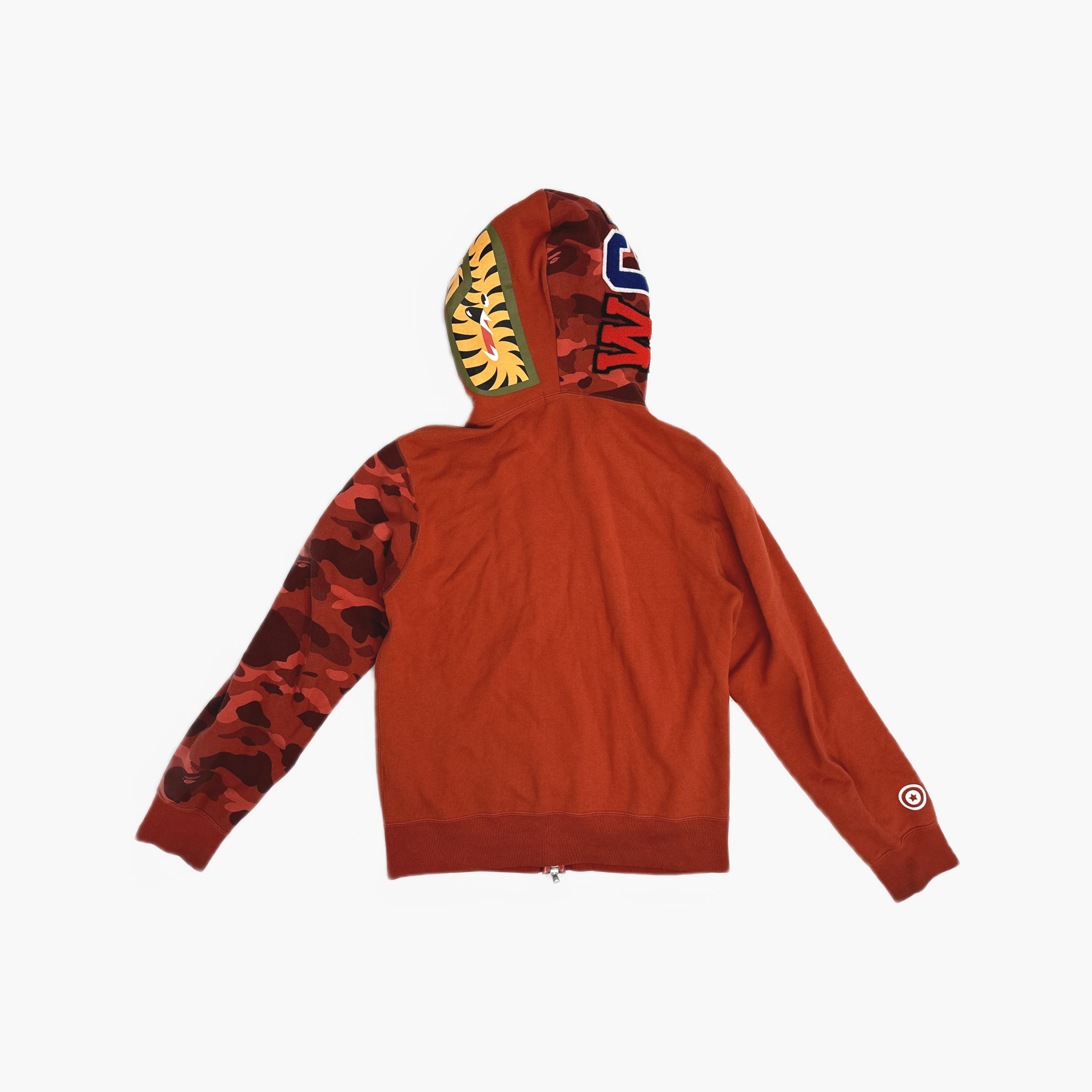 Bape A Bathing Ape Camo Shark Full Zip Hoodie Size L Size US L / EU 52-54 / 3 - 2 Thumbnail