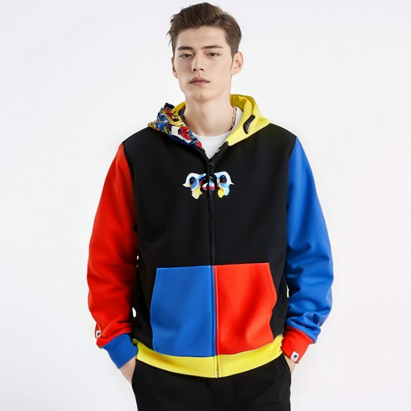 Bape A Bathing Ape x Medicom Toy Shark Multi-Color Hoodie Size XX Size US XXL / EU 58 / 5 - 7 Thumbnail