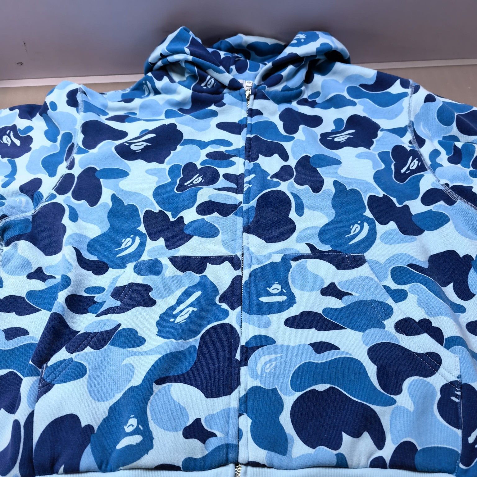 Bape A BATHING APE ABC Camo Zip Hoodie Size L Size US L / EU 52-54 / 3 - 7 Thumbnail