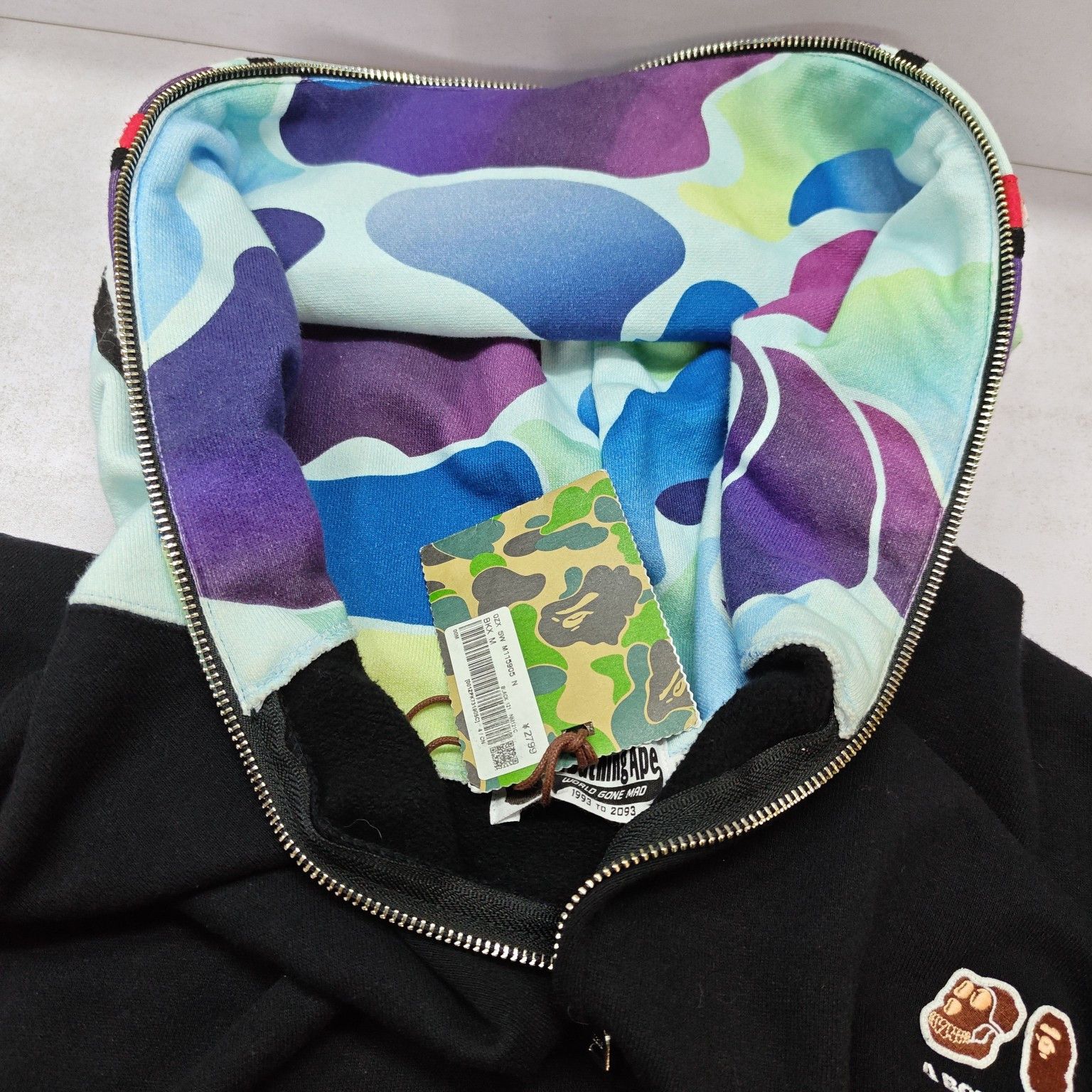 Bape A Bathing Ape x Bored Ape Beach Club Zip Hoodie Size M Size US M / EU 48-50 / 2 - 8 Thumbnail