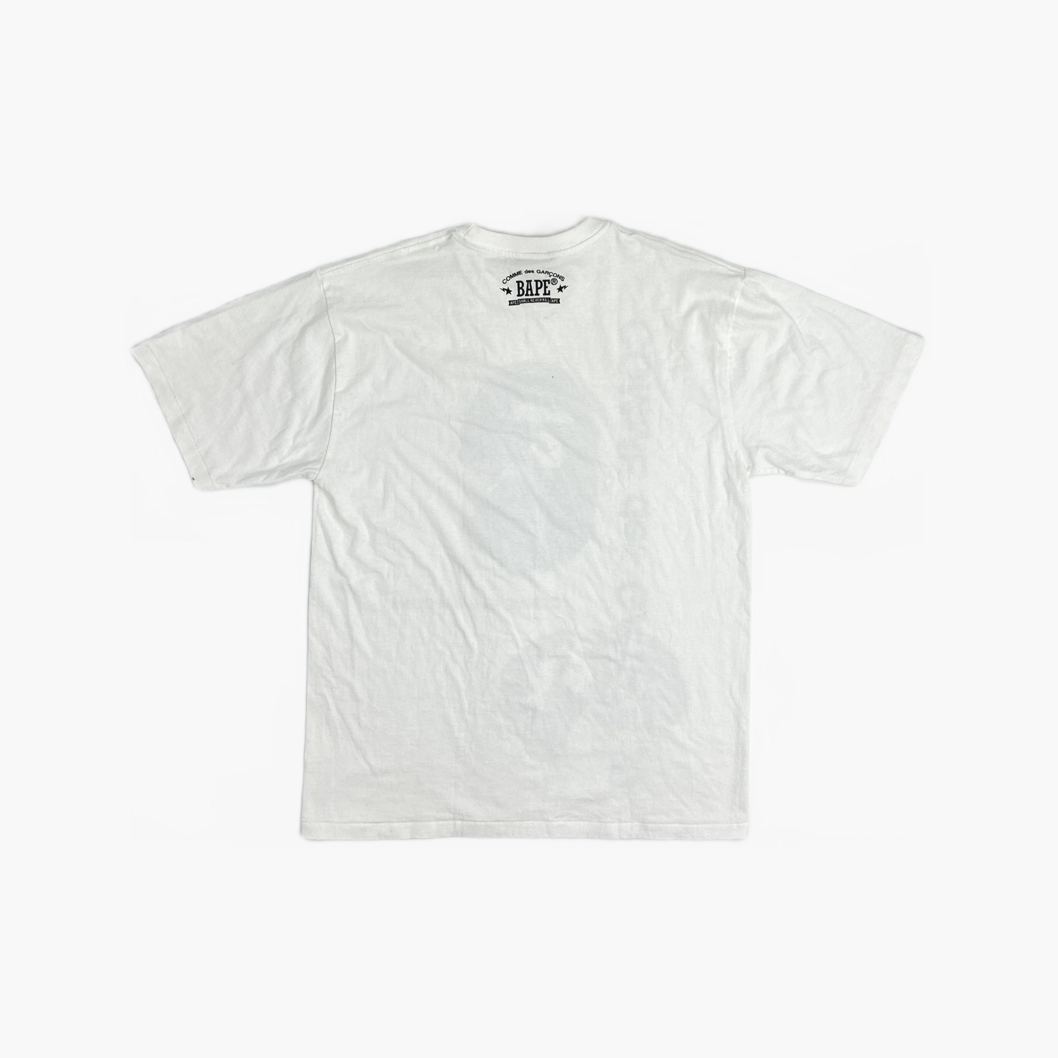 Bape × Comme des Garcons A BATHING APE x Comme des Garçons Graphic T-Shirt Size XL Size US XL / EU 56 / 4 - 2 Thumbnail