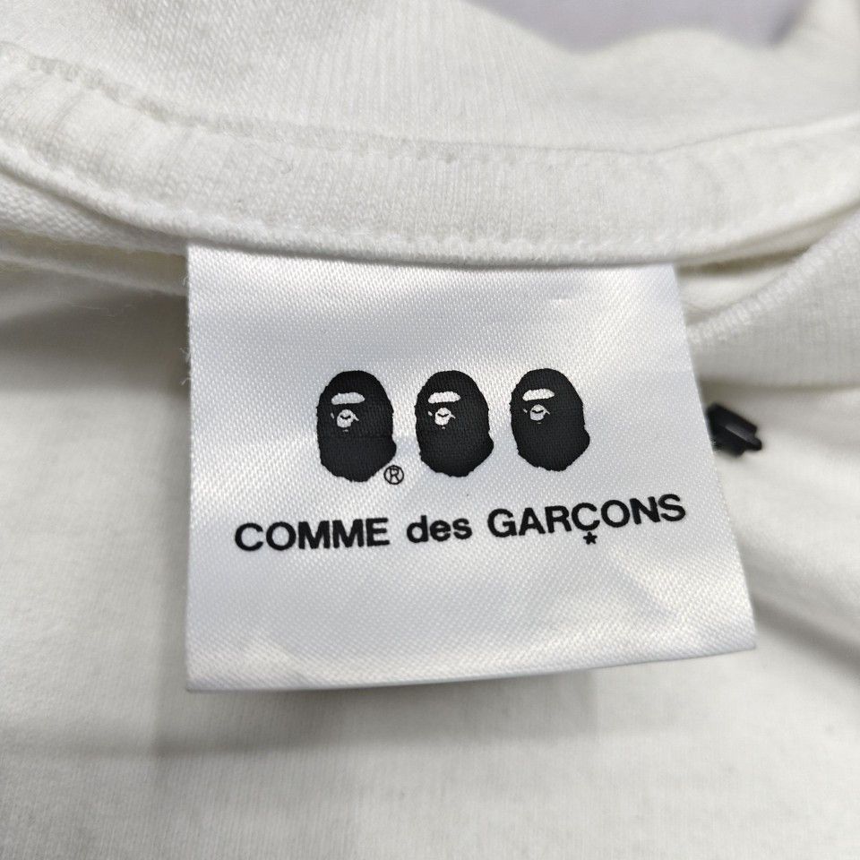 Bape × Comme des Garcons A BATHING APE x Comme des Garçons Graphic T-Shirt Size XL Size US XL / EU 56 / 4 - 4 Thumbnail