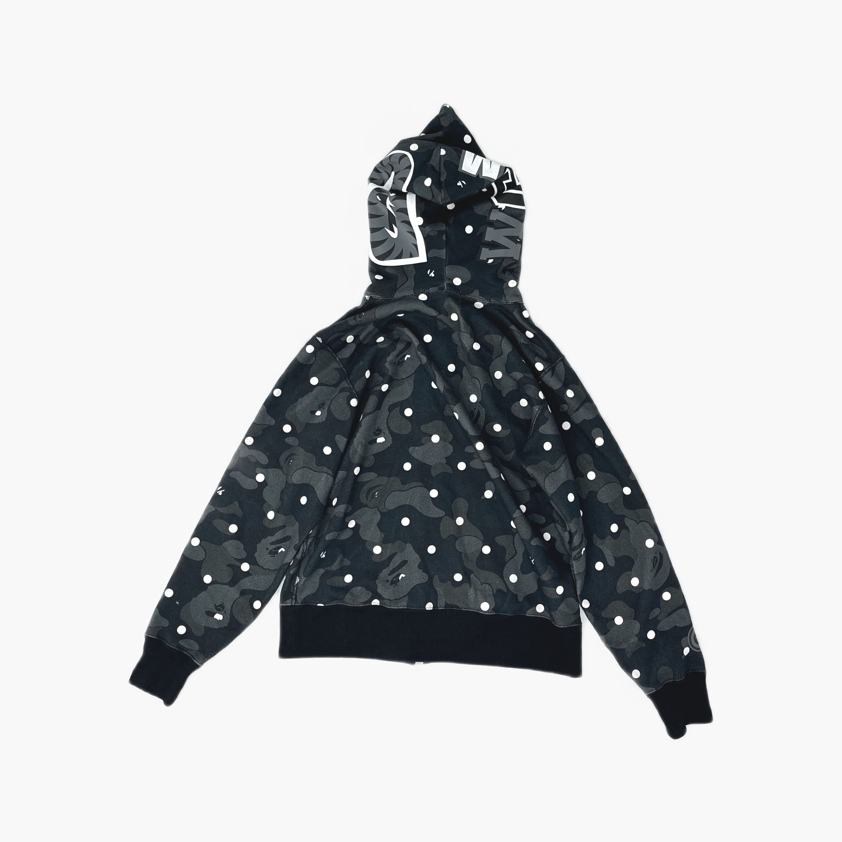 Bape A Bathing Ape Shark Polka Dot Zip Hoodie Size S Size US S / EU 44-46 / 1 - 2 Thumbnail