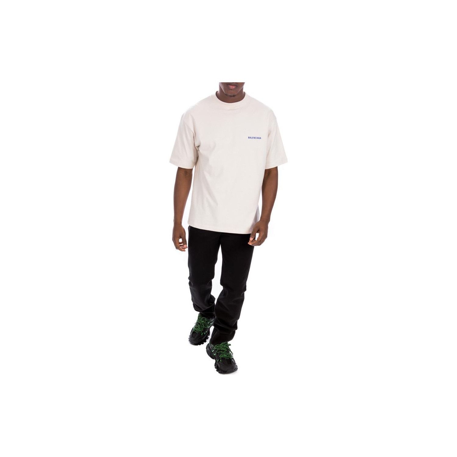Balenciaga Balenciaga Back Logo T-Shirt Size M Size US M / EU 48-50 / 2 - 10 Thumbnail