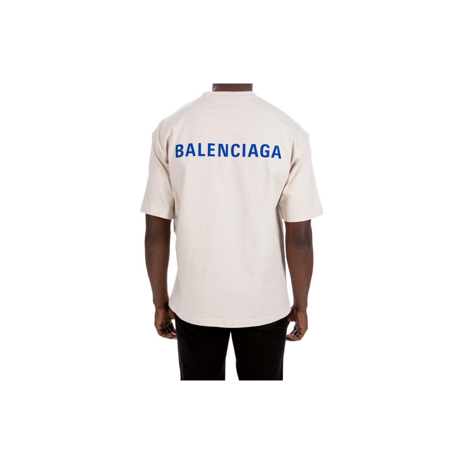 Balenciaga Balenciaga Back Logo T-Shirt Size M Size US M / EU 48-50 / 2 - 9 Thumbnail