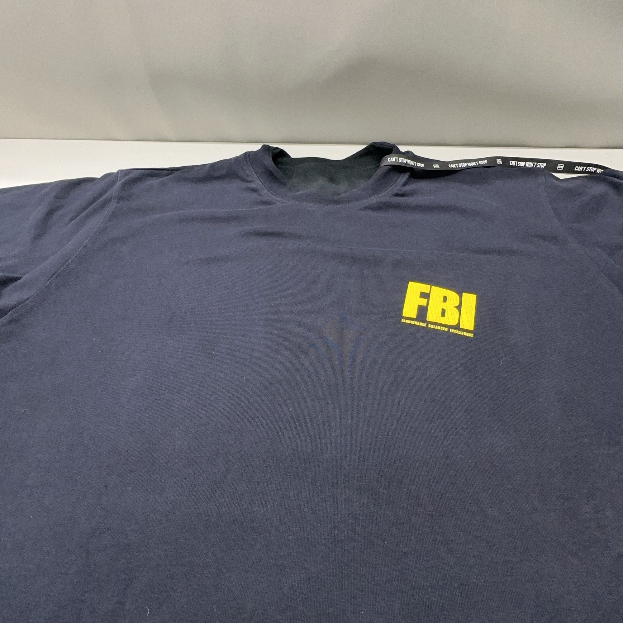 Balenciaga Balenciaga FBI Graphic T-Shirt Size L Size US L / EU 52-54 / 3 - 8 Thumbnail